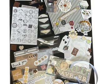 World Travel Scrapbooking Pack | Journal & Craft Supplies