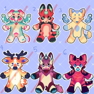 GÜNSTIGE FURRY ADOPTABLES !! | pelzigen Adopts, Fursona Adoptables, pelzigen Adoptables, Fursona