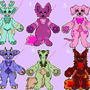 GÜNSTIGE FURRY ADOPTABLES !! | pelzigen Adopts, Fursona Adoptables, pelzigen Adoptables, Fursona