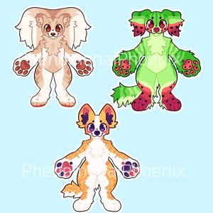 FURRY ADOPTABLE - Pelzige Fursona Kunst, Pelz Adoptables, Adoptables, Adoptables, Adoptables, Adoptables, Furry Adoptables