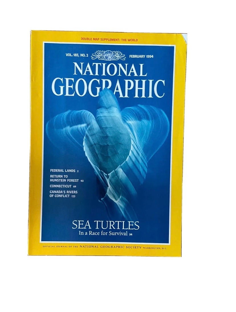 National Geographic Magazines 1994 - Etsy