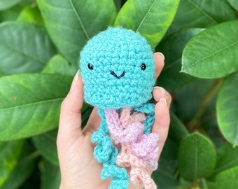 Cute mini crochet jellyfish