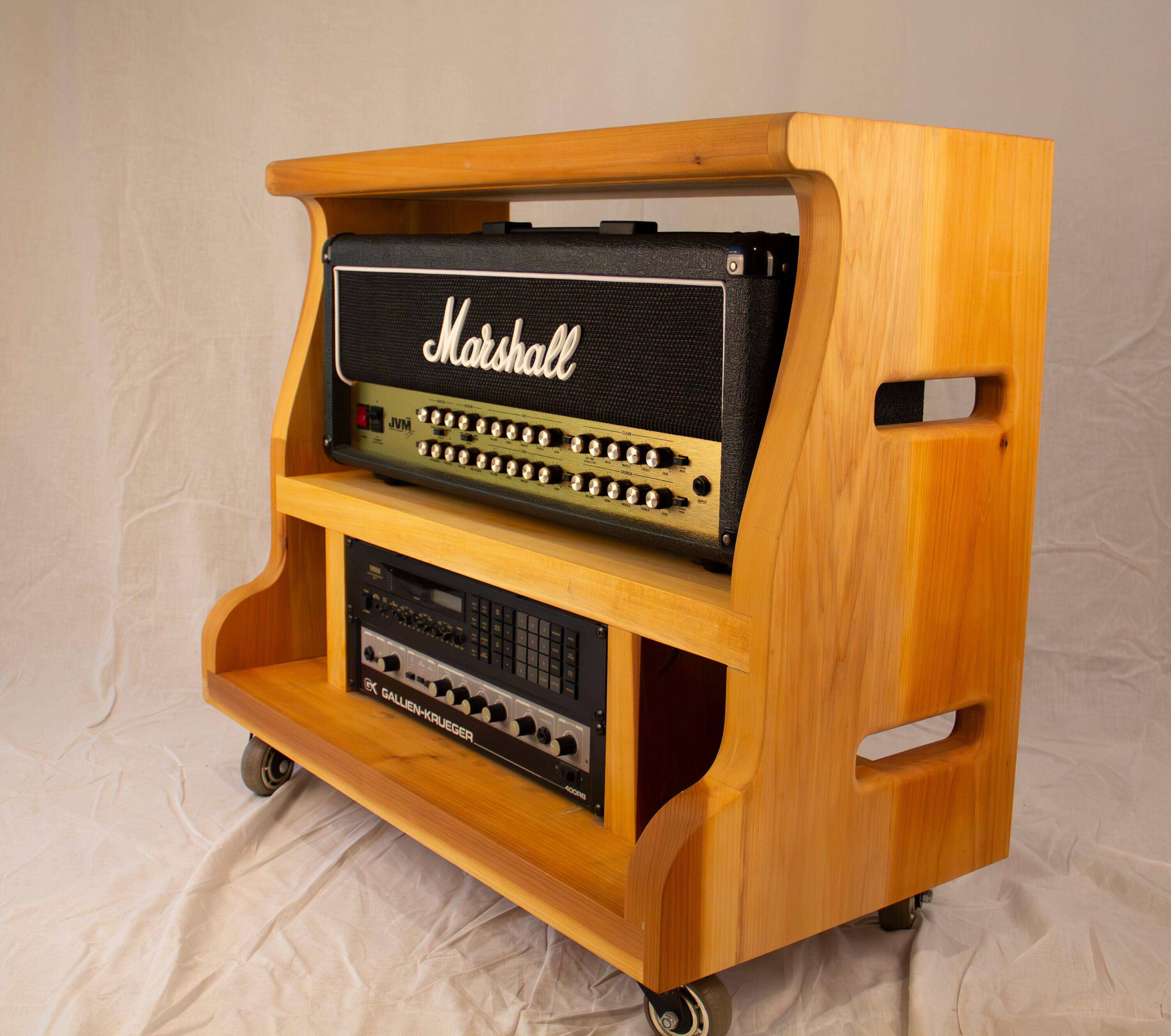 Amp Cart and 4 Space Rack - Etsy