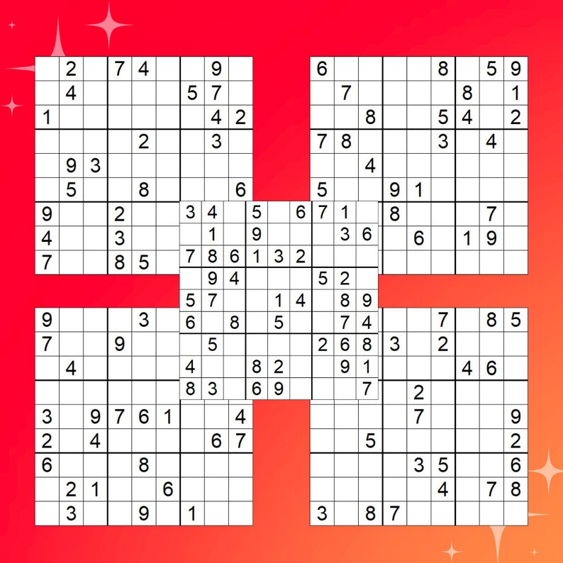 Sudoku Printable Pdf Sudoku Puzzle Sudoku Books Sudoku Game Sudoku Puzzle Printable Sudoku ...