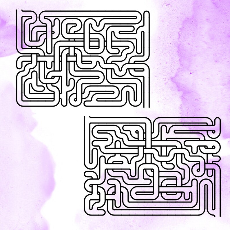 Mazes for Adults Mazes Printable Mazes Very Hard Maze Download Maze ...