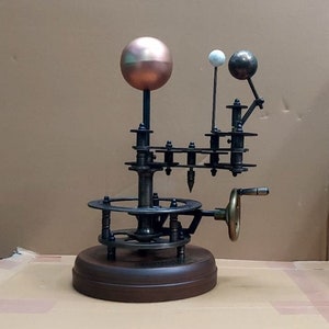 Solar System Orrery | Brass Orrery Constilation Symbols Moon Earth Sun Good Collectible | Best Gift Item & Home Decor