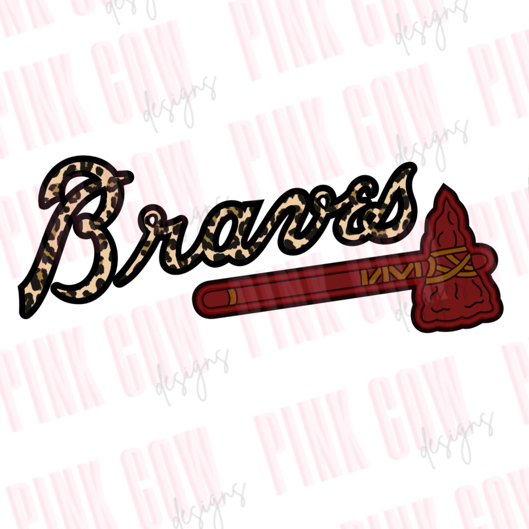 2 PACK Atlanta Braves™ Ball + Double Tomahawk Logo
