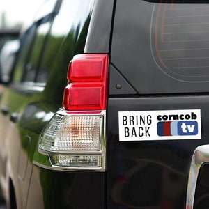 ITYSL Corncob TV Bumper Sticker | Tim Robinson | TV Show I Think You Should Leave