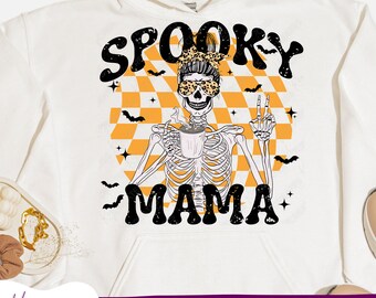 Gruselige Mama Png, Retro Halloween Png, Gruselige Jahreszeit Png, Kokette Halloween Png, Halloween Sublimationsentwürfe, Halloween Png, Herbst Png, eps