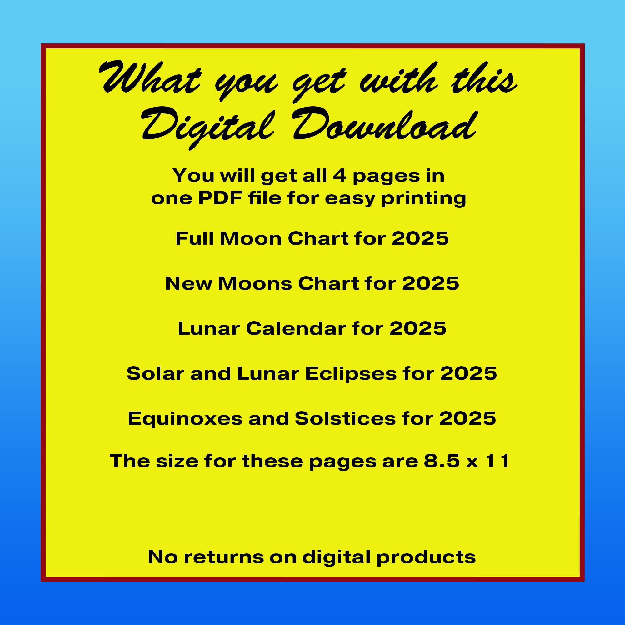 LUNAR CALENDAR 2025 PDF FREE DOWNLOAD IN ENGLISH visual data 3