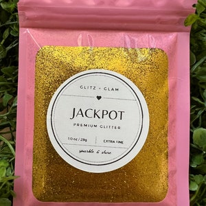 Jackpot - Paillettes extra fines - Travaux manuels - Boules à neige scintillantes - Paillettes pour verres - Paillettes pour résine - Décorations pour ongles - Maquillage - Époxy