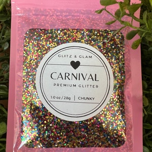 Carnaval - grosses paillettes - travaux manuels - boules à neige scintillantes - paillettes pour gobelets - paillettes pour résine - décorations d'ongles - maquillage - époxy