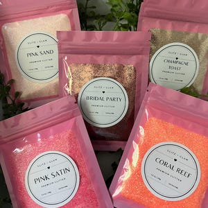 COLLECTION D'ÉTÉ ! - Paillettes extra fines - Travaux manuels - Boules à neige scintillantes - Paillettes pour gobelets - Paillettes pour résine - Décorations pour ongles - Maquillage - Époxy