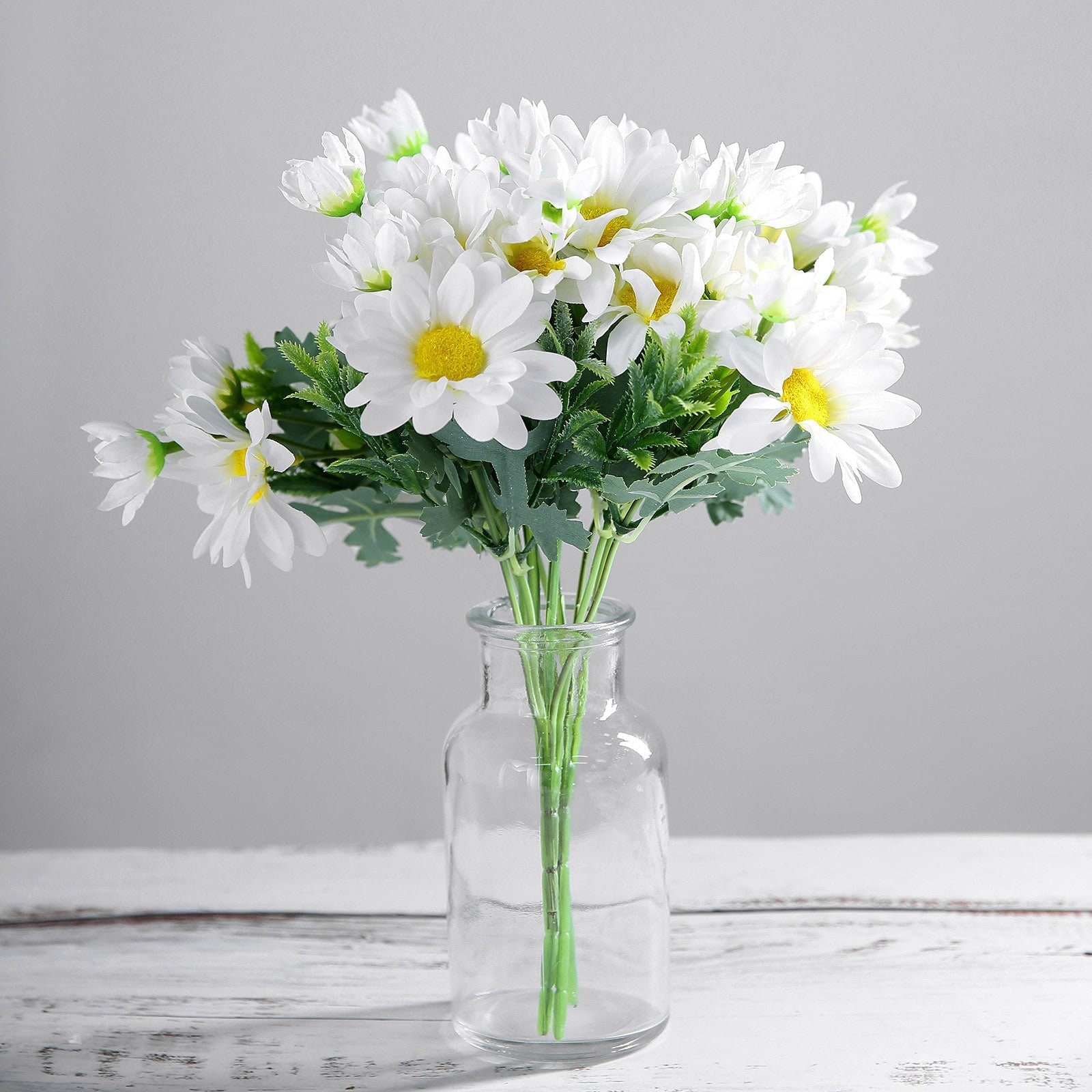  Alipis 4pcs Artificial Daisy Daisies Flowers Artificial Stem  Flowers Fall Leaves Stems Silk Daisy Arrangements Spring Fake Flowers  Spring Floral Stem Bulk White Display Plastic Mother : Home & Kitchen