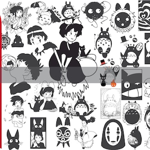 Entdecke unser Anime Bundle SVG mit 30 einzigartigen Designs! Sofortiger Download, Anime Silhouette, Manga SVGs und mehr. Anime Charaktere، Anime png