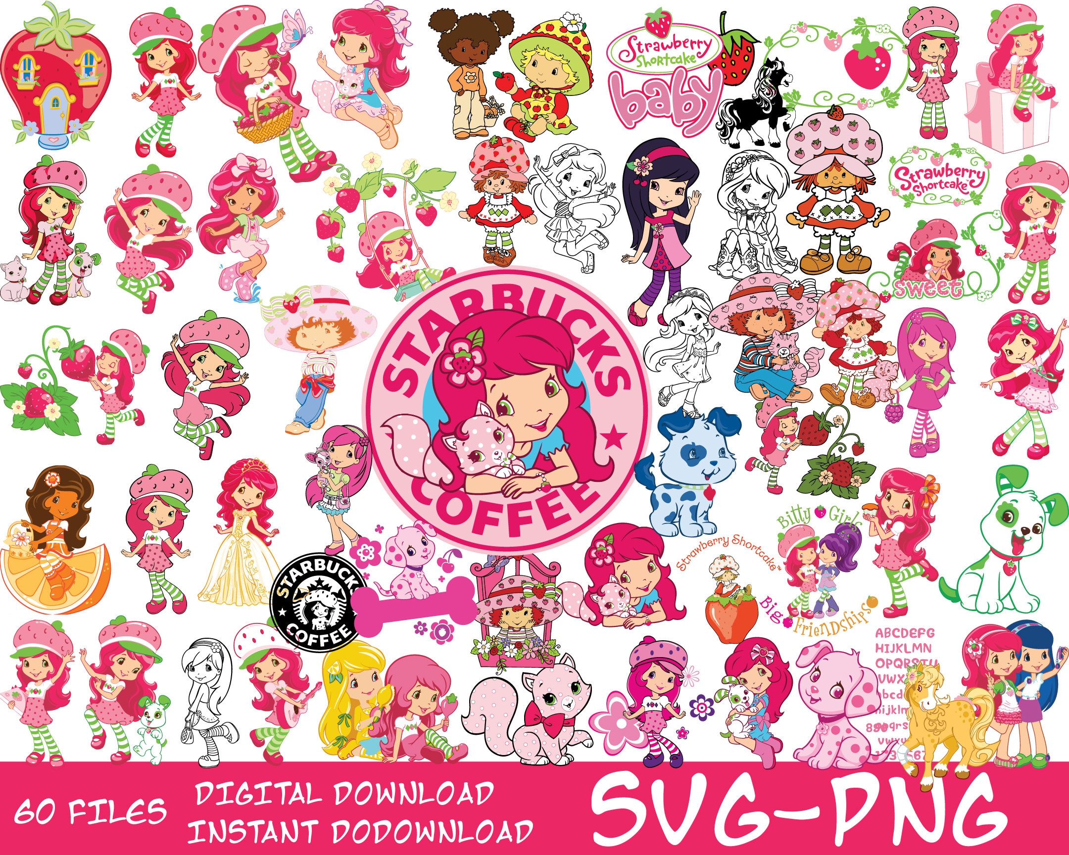 Explore our Retro Cartoon Bundle SVG with 60 unique designs! Instantly download,Bundle from the 80s & 90s  and more, Relive the Nostalgia