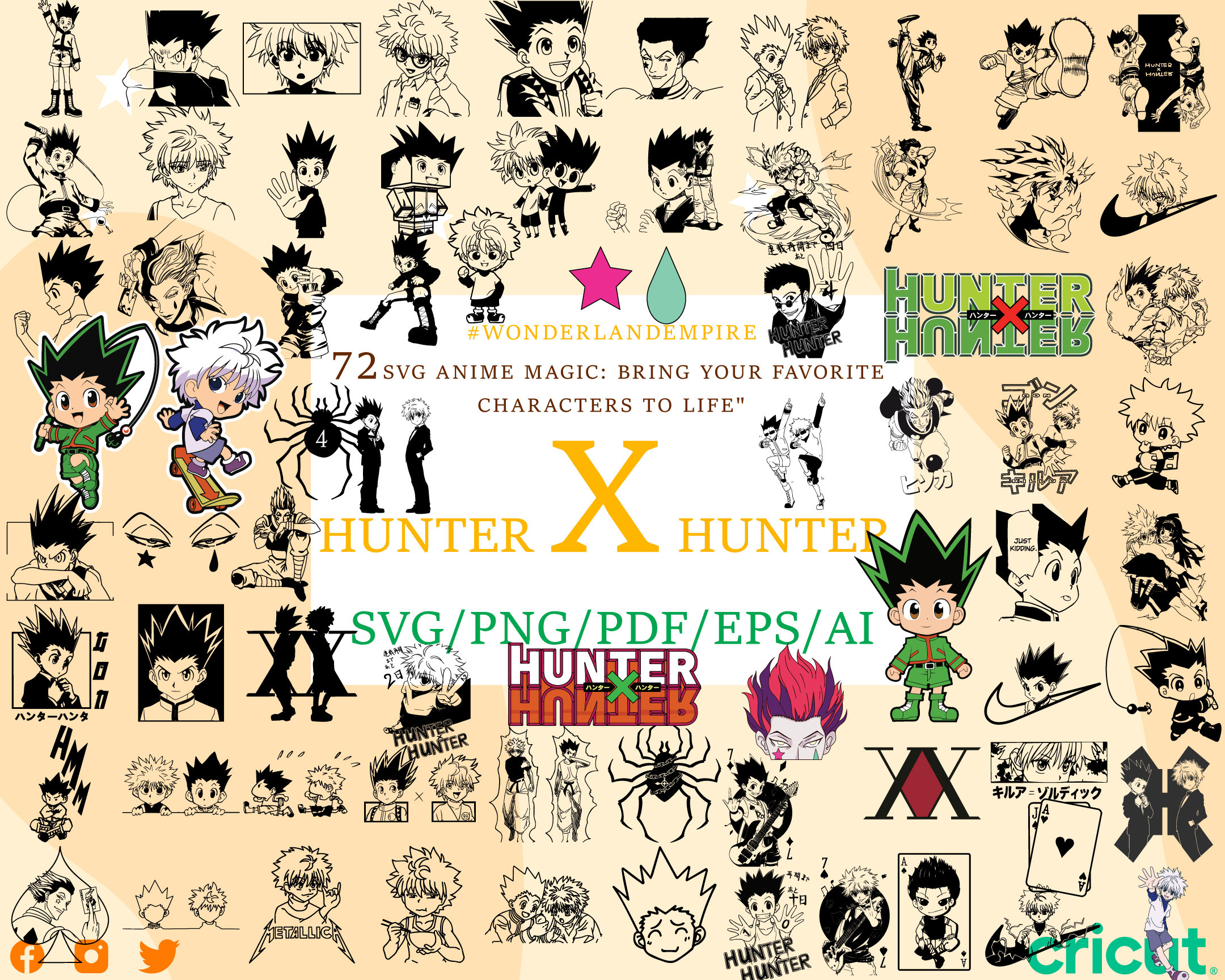 Hunterxhunter Card - Etsy