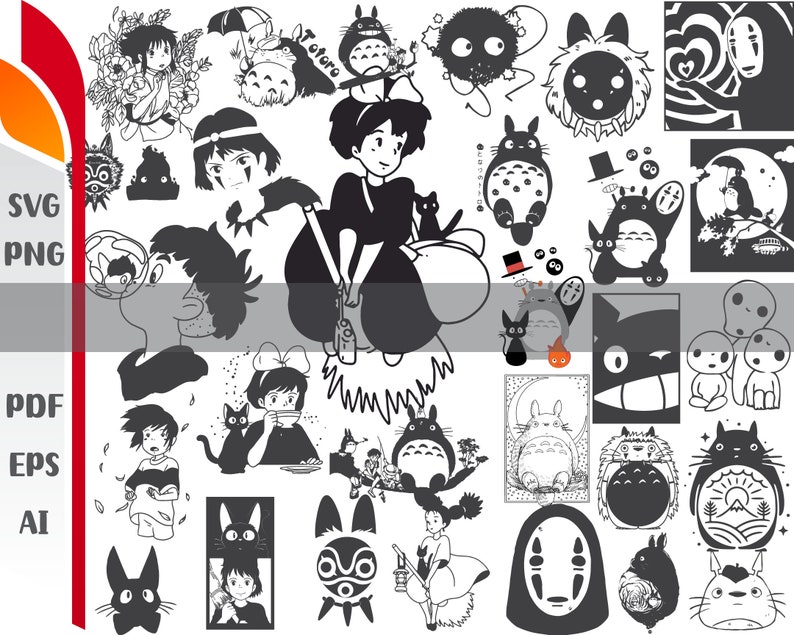 Explore Our Anime Bundle SVG With 30 Unique Designs Instantly Download ...