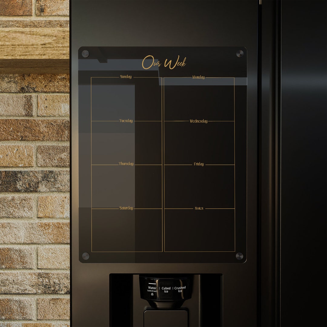 Calendar 2024 Printable Week Planner Family Fridge Calendar and Menu