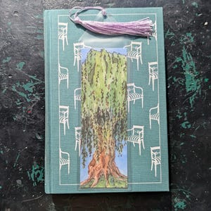 Willow Tree Bookmark: Enchanting Fandom & Nature Inspired, Watercolor