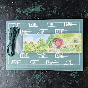 Red Door Bookmark  - Literary, Fandom, Nature and Fantasy Inspired Original Bookmarks