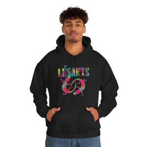 Unleash Your Artistic Vibe with the LésArts Youth Heavy Blend Hooded Sweatshirt: Where Comfort Meets Creativity!