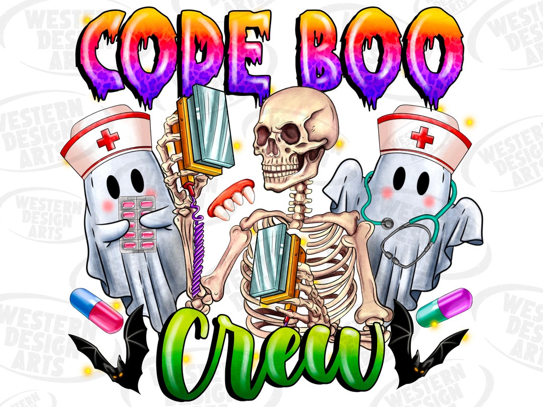 Code Boo Crew PNG Sublimation Design nurse Halloween Png ghost Nurse code-boo-crew-png-sublimation-design-nurse-halloween-png-ghost-nurse