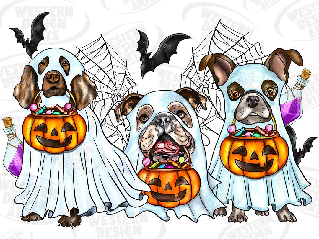 Ghost Dog Halloween Png Happy Halloween Png, Bad Witch Dog Png ...