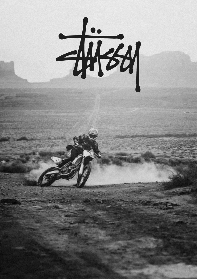 Vintage Stussy Poster Retro Stussy Print for Stylish Décor Iconic ...