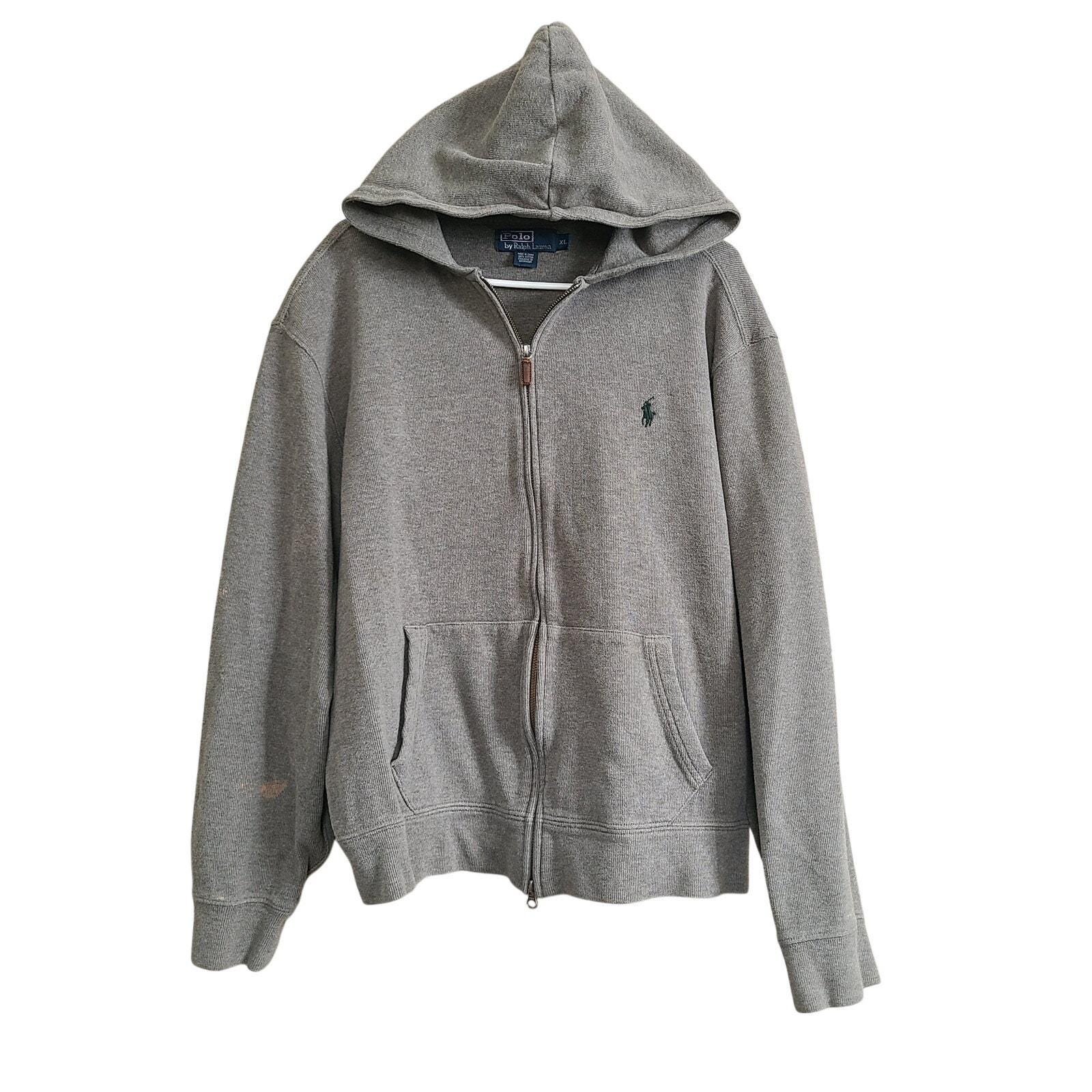 Vintage Ralph Lauren Zip Hoodie - Etsy