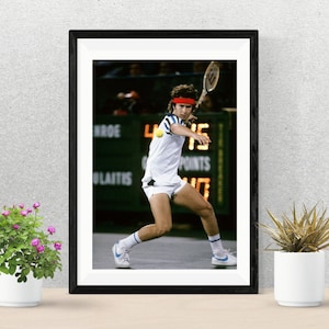 Cartel de John McEnroe, John McEnroe Walkpaper, John McEnroe Walk Art
