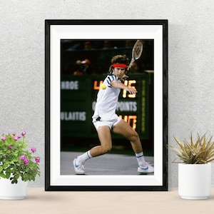 Cartel de John McEnroe / John McEnroe Walkpaper / John McEnroe Walk Art