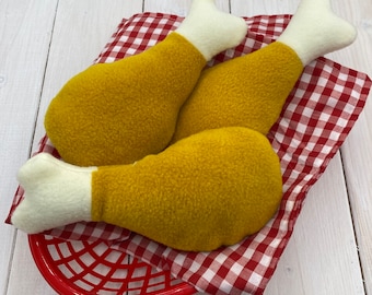 Cat toys, Cat toy fried chicken , catnip chicken drumstick, refillable cat toy , refillable catnip toy