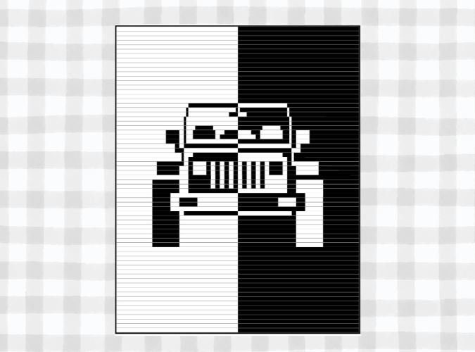 Classic Off-road 4x4 Vehicle Quilt Pattern ATV Quilt Pattern - Etsy