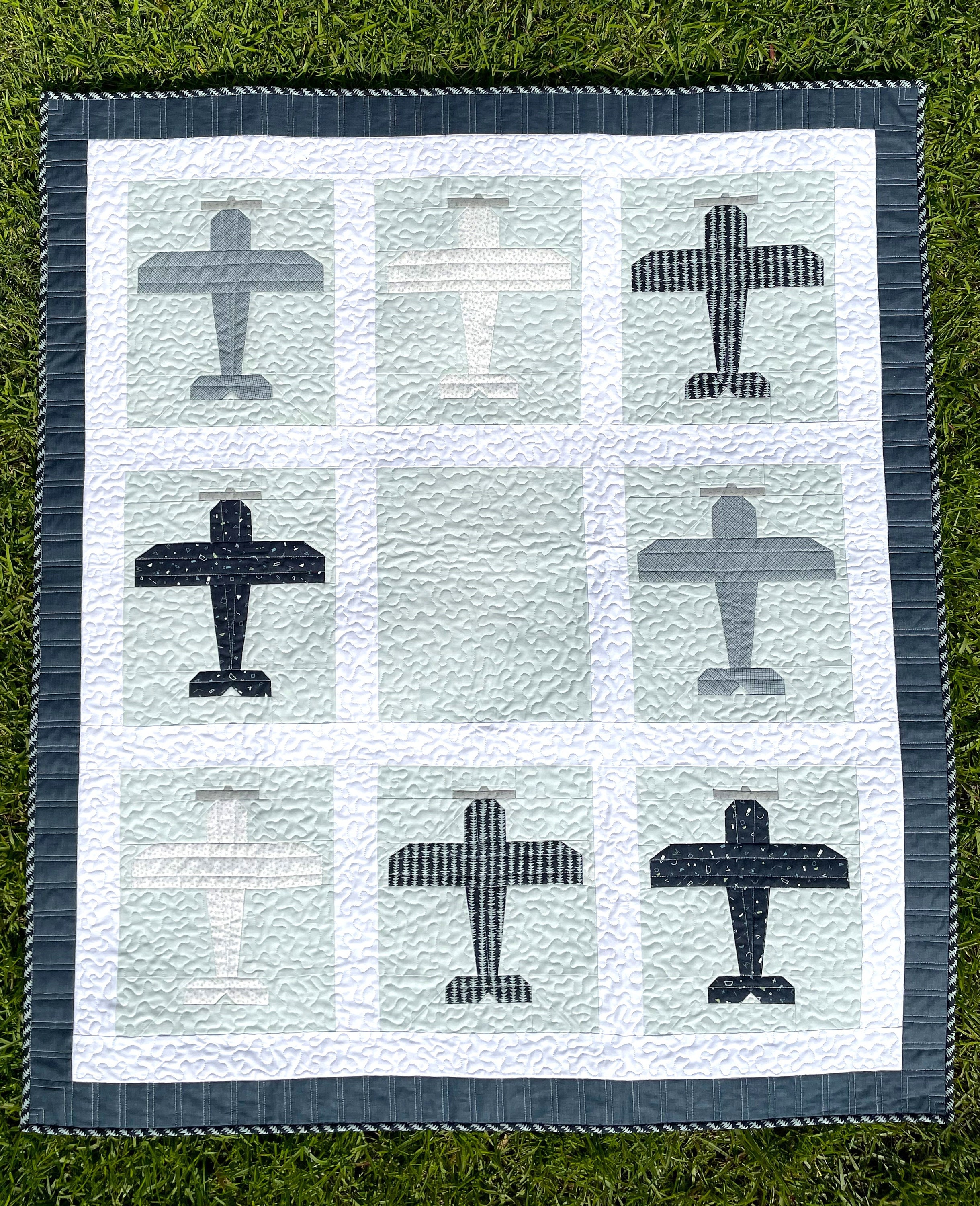 Biplane Quilt Pattern | Foundation Paper Piecing (digital Download) - Etsy