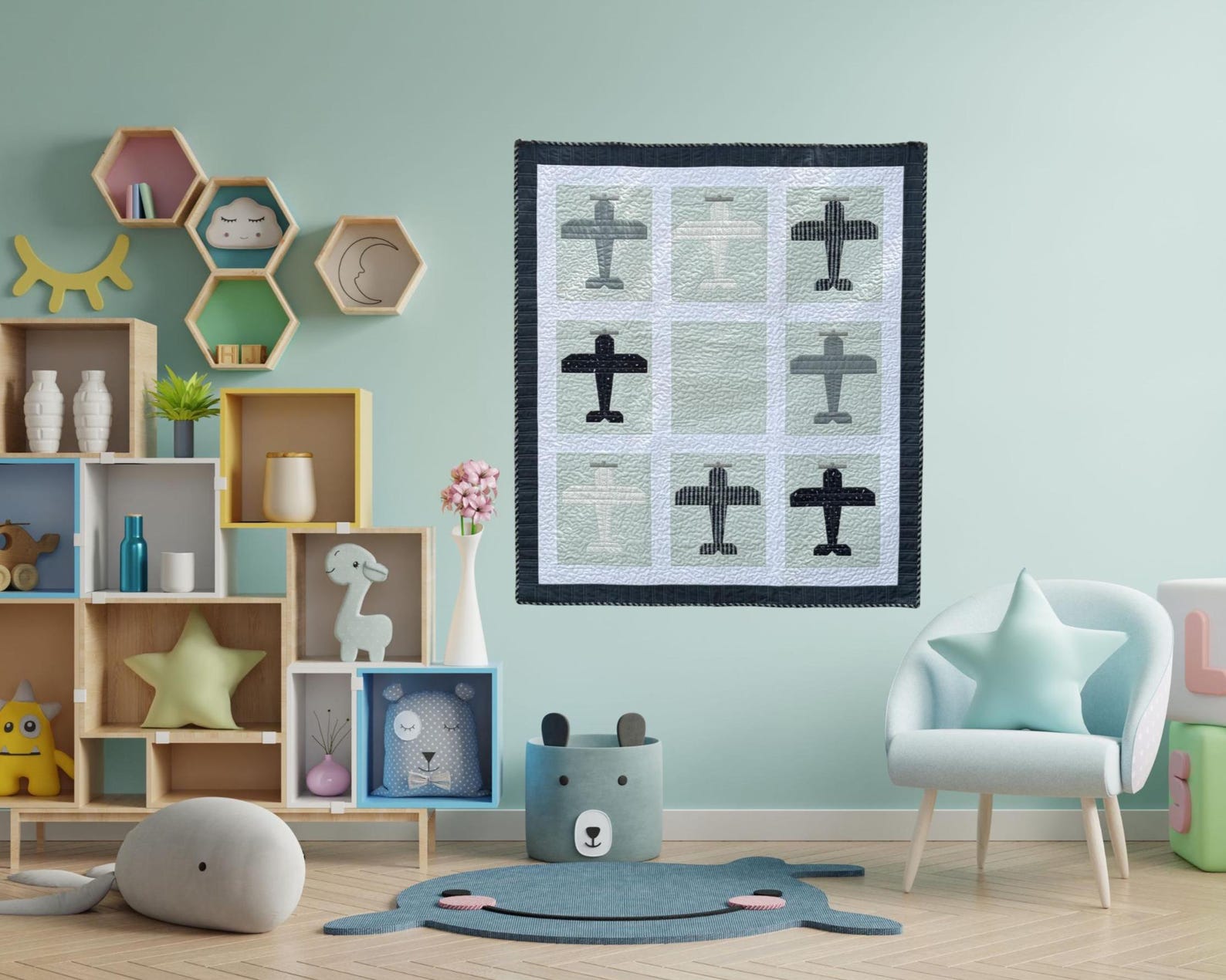 Biplane Quilt Pattern | Foundation Paper Piecing (digital Download) - Etsy
