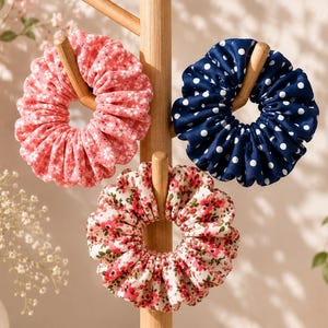 Hair scrunchie downloadable pattern