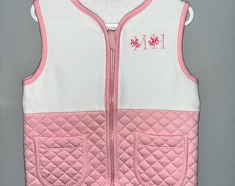 Personalised embroidered children’s s Gilet