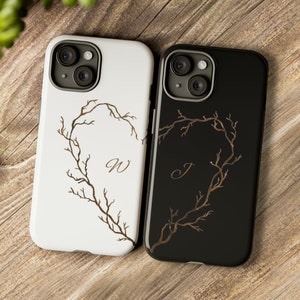 Personalized Matching Phone Case for Couples, Bride & Groom Cover, Mother Daughter Cover for iPhone 16 15 14 13 Pro Max/Samsung Galaxy, 202