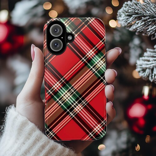 Holiday Tartan iPhone 16e ケース Holiday Tartan iPhone 16e ケース