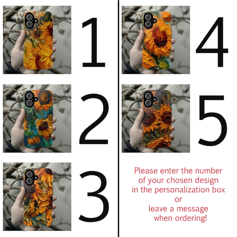 Van Gogh Sunflowers Phone Case, Floral Fine Art Cell Phone, Artistic Cover for iPhone 15 14 13 Magsafe Pro Max Plus, Samsung S25, 0056 image 2