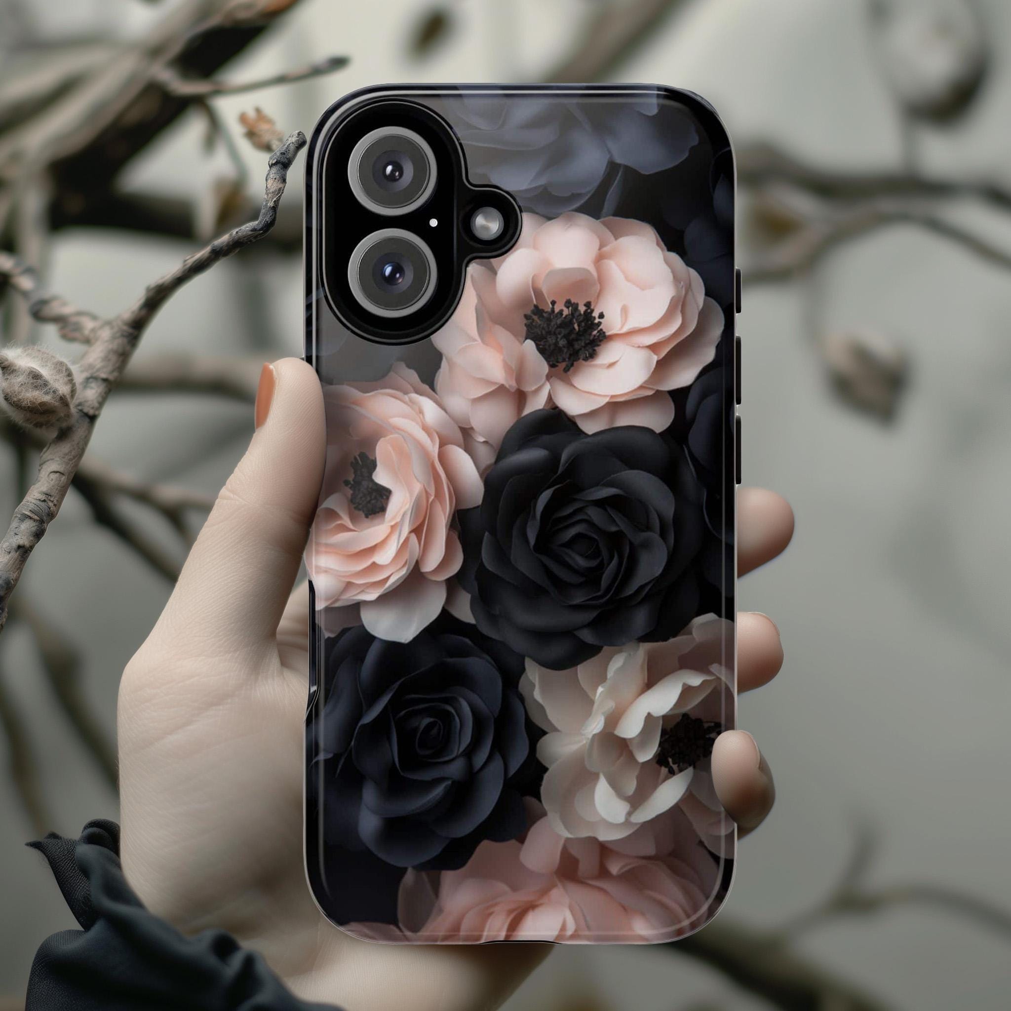 Pink Rose iPhone Case - Etsy Pink Rose iPhone Case - Etsy