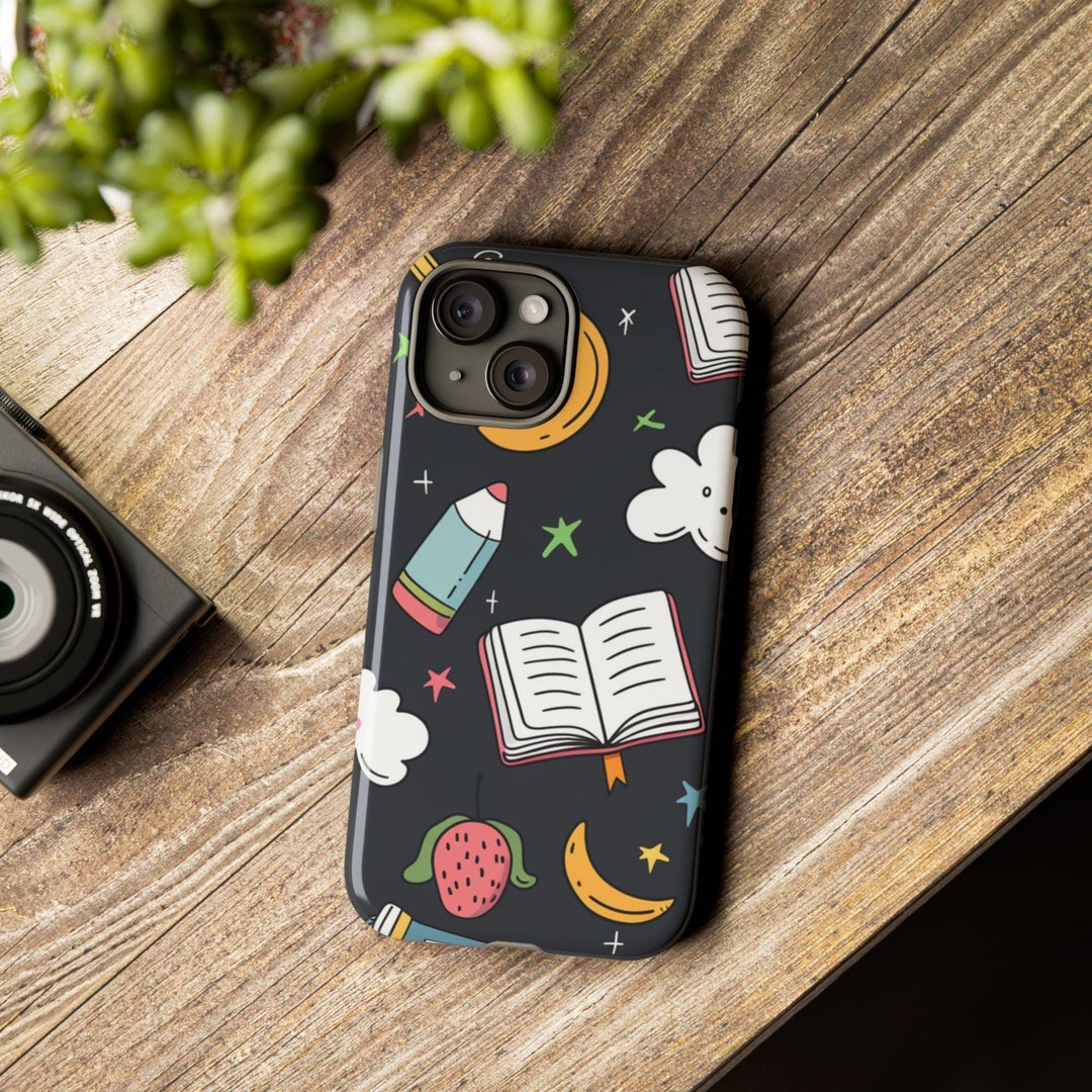 Back to School Phone Case Gift for Kids Phone Cover for iPhone 16 15 14