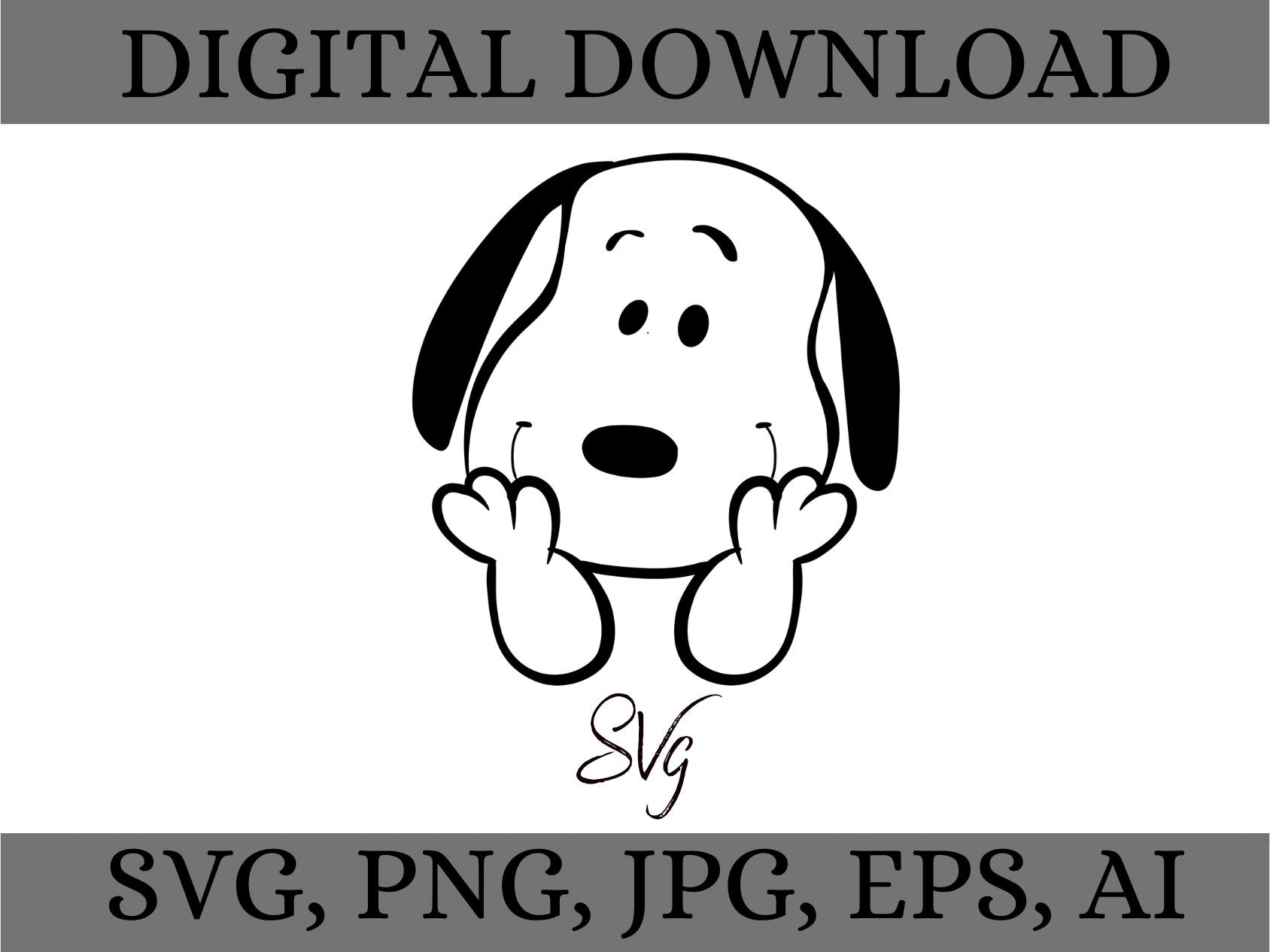 Peanuts 2 Svg, Png, Pdf, Dxf, Snoopy, Peanuts, Cutting File, Cricut Cut ...