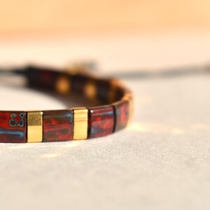Pulsera miyuki tila | Miyuki bracelet