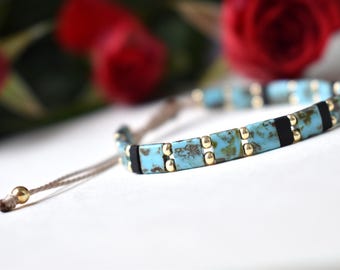 Adjustable bracelet | Miyuki Bracelet
