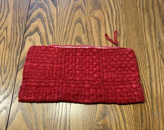 Vintage Red Potholder Loop Purse