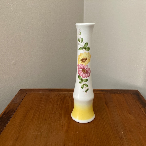 Vintage SADO International FTD Ceramic Bud Vase