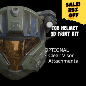 CQB helmet 3D kit