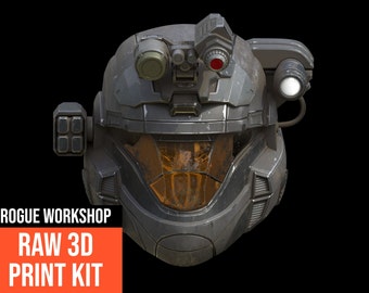 ODST helmet 3D kit